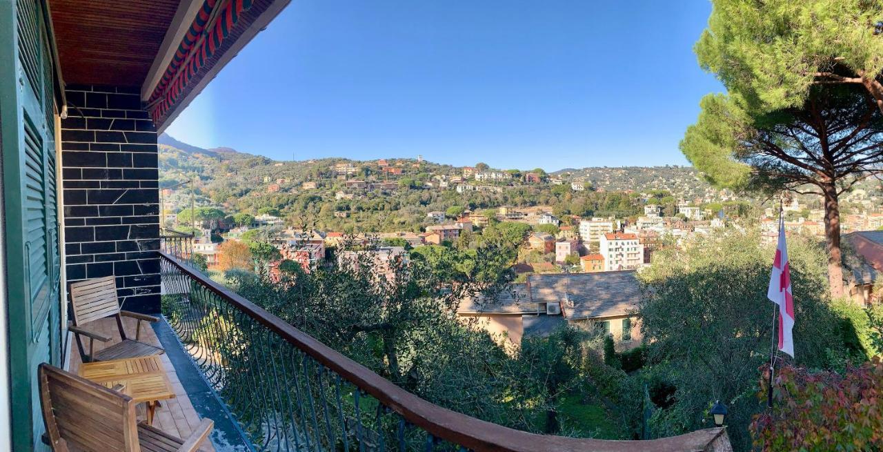 B&B Monte Di Portofino Santa Margherita Ligure Bagian luar foto